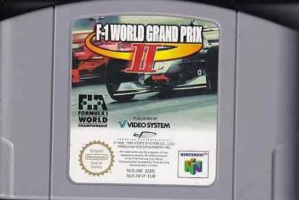 F-1 World Grand Prix II - Nintendo 64 spil (B Grade) (Genbrug)